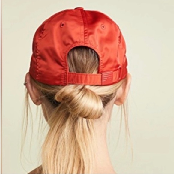 TORY BURCH SPORT Grump Satin Cap main image 6